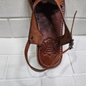 Handmade Moroccan Leather Sandals For Women – Brown Cross Strap Flat Sandals With Ankle Strap, Open Toe Boho Summer Walking Shoes, Gift